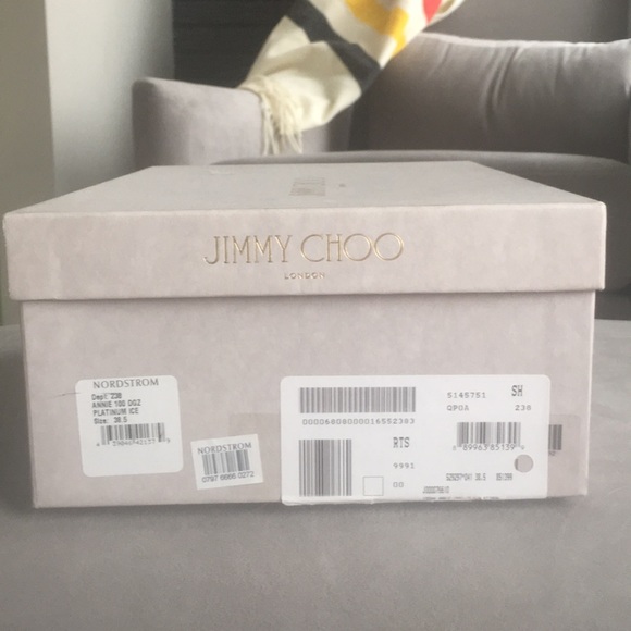 Jimmy Choo Annie Ankle Strap Sandal - Picture 5 of 7